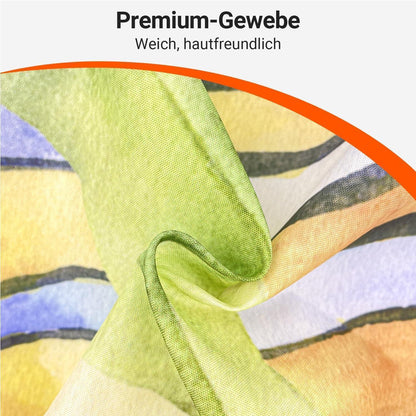 Seepferdchen Duschvorhang 180x200 cm – Wasserabweisend & Waschbar