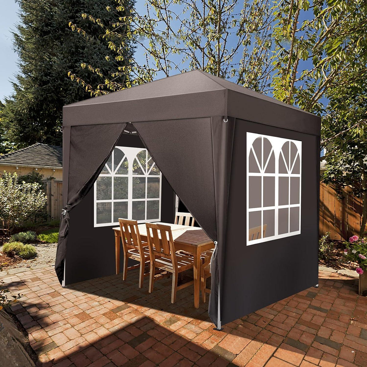 Faltpavillon 2x2m – Wasserdicht, Stabil & UV-Schutz für Garten & Camping