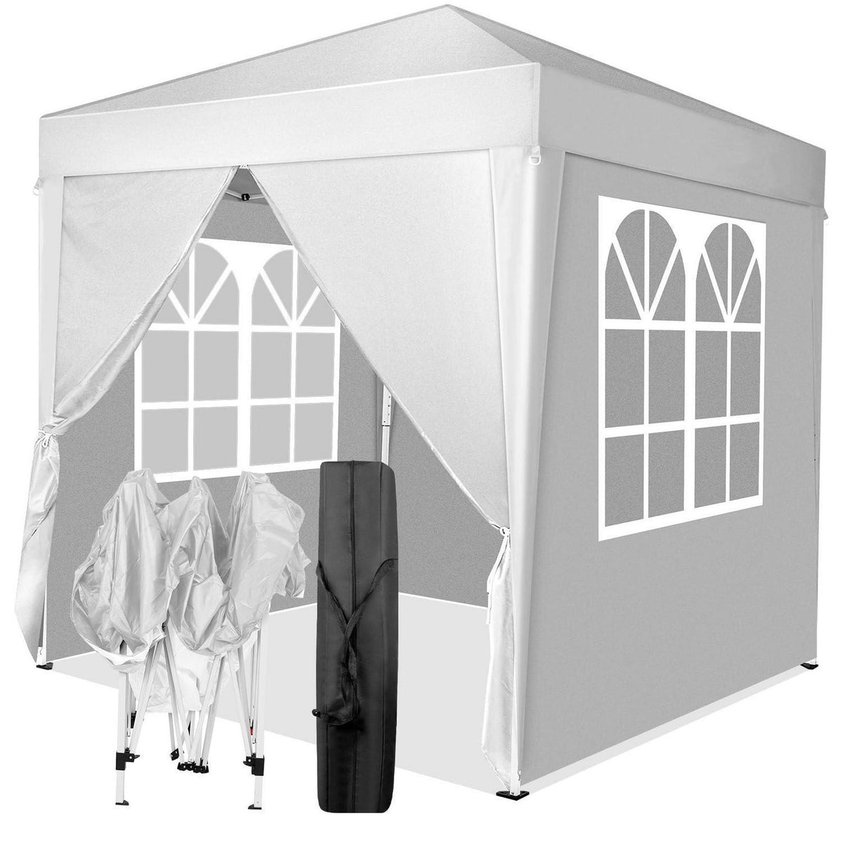 Faltpavillon 2x2m – Wasserdicht, Stabil & UV-Schutz für Garten & Camping