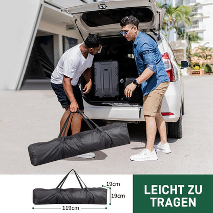 Faltpavillon 2x2m – Wasserdicht, Stabil & UV-Schutz für Garten & Camping