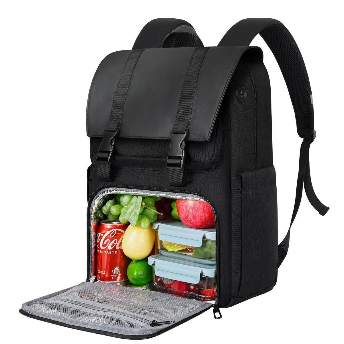Lunch Rucksack 17,3 Zoll mit Kühlfach für Herren & Damen