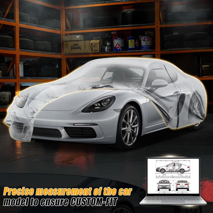 Autoabdeckung wasserdicht Porsche 718 Boxster/Cayman 1997-2025