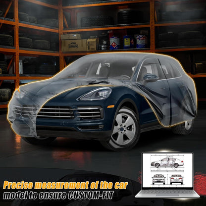 Autoabdeckung wasserdicht Porsche Cayenne 2009-2025