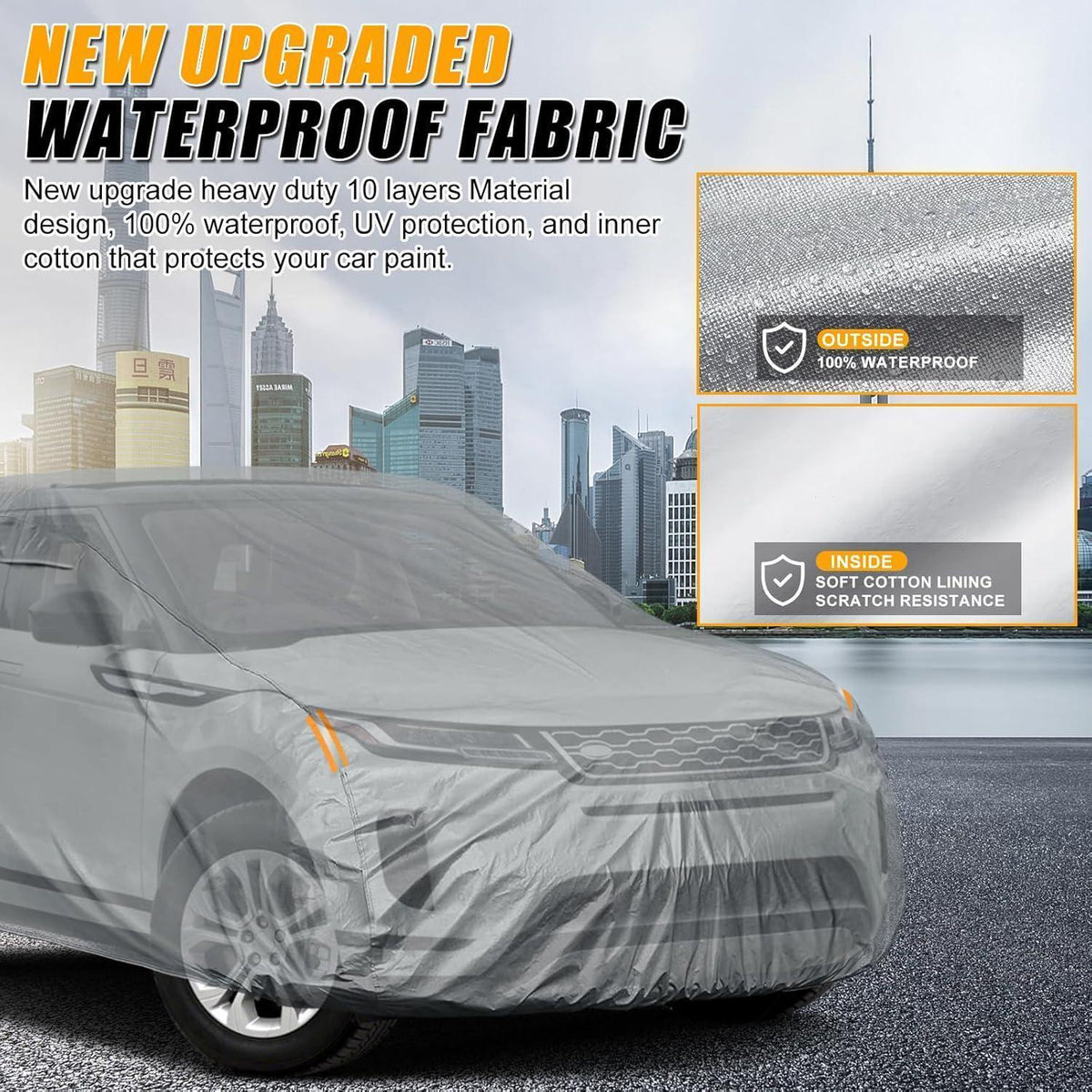 Autoabdeckung wasserdicht Land Rover Range Rover Evoque 2011-2025