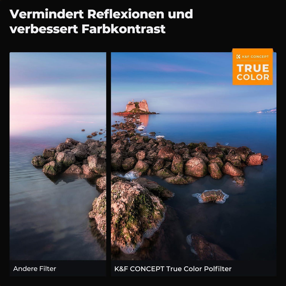 ND Polfilter 40,5mm 2-in-1 CPL Graufilter für Video