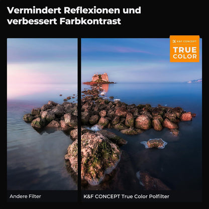 ND Polfilter 40,5mm 2-in-1 CPL Graufilter für Video