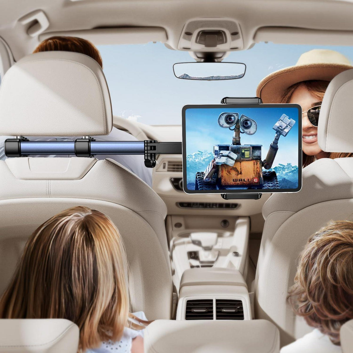 Tablet Halterung Auto Kopfstütze – 46cm Verstellarm