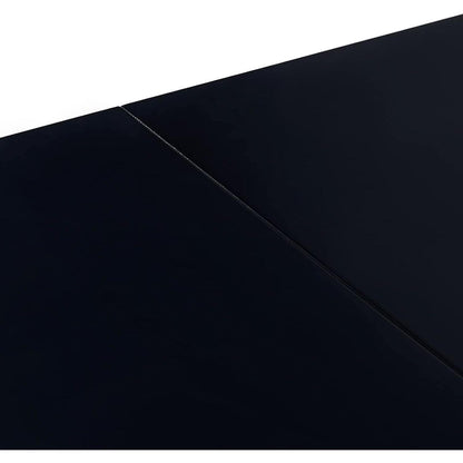 Esszimmergruppe mit Esstisch (110cm) & 6 Stühlen Schwarz/Khaki