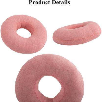 Ohrkissen mit Loch für Seitenschläfer – Schmerzlinderung Light Pink