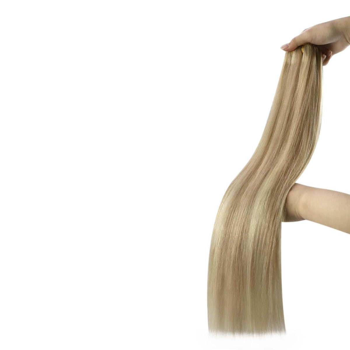 Blond Echthaar Tressen – Remy Menschenhaar 50cm
