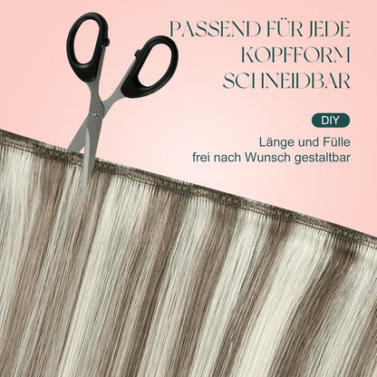 Echthaar Tressen Blond – Remy Menschenhaar 60cm #P8/60