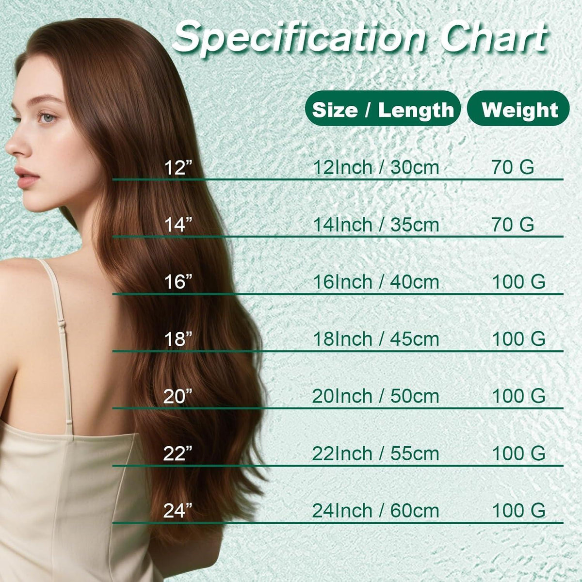 Echthaar Tressen Blond – Einnähen für Volumen (40cm, 100g)