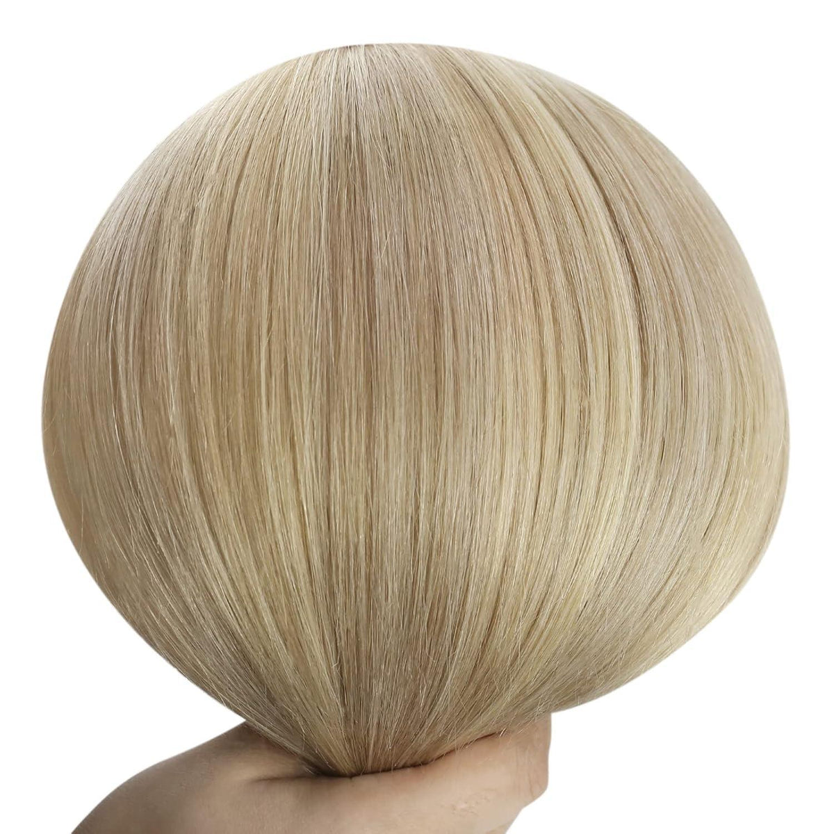 Echthaar Tressen Blond – Remy Menschenhaar 45cm