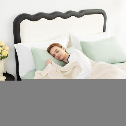 Kuscheldecke 2er Set 150x200 cm Creme Flanell Weich & Warm