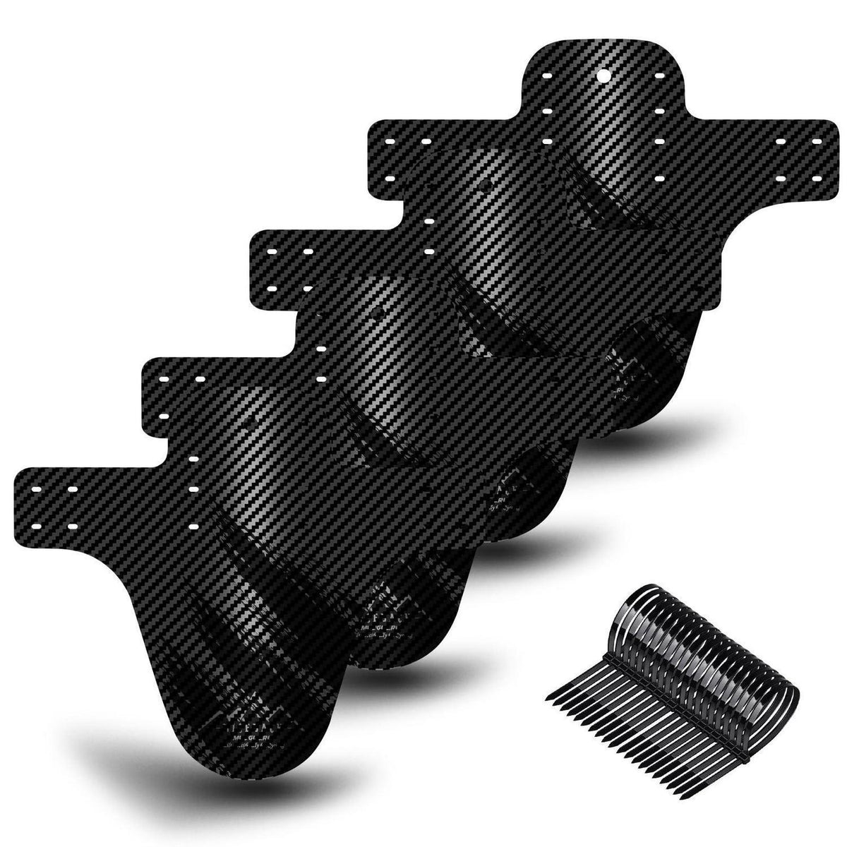 MTB Schutzblech-Set für Mountainbike – 2er-Pack