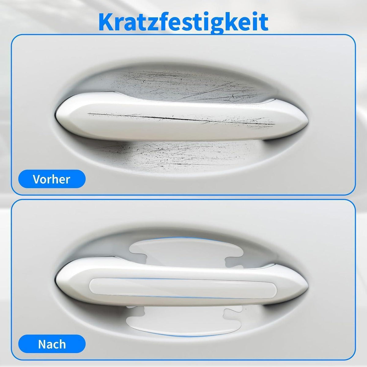 Türgriff Schutzfolie Set für Auto – 14tlg. Kratzschutz