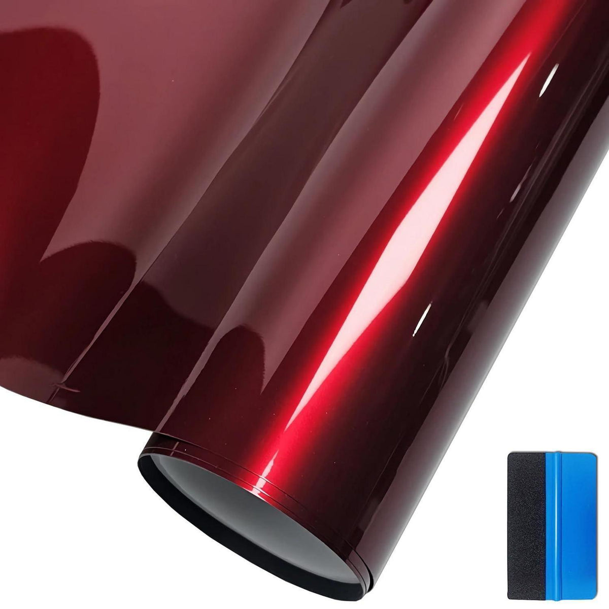 Hochglanz Rot Vinylfolie – Auto Wrap 5cm x 900cm