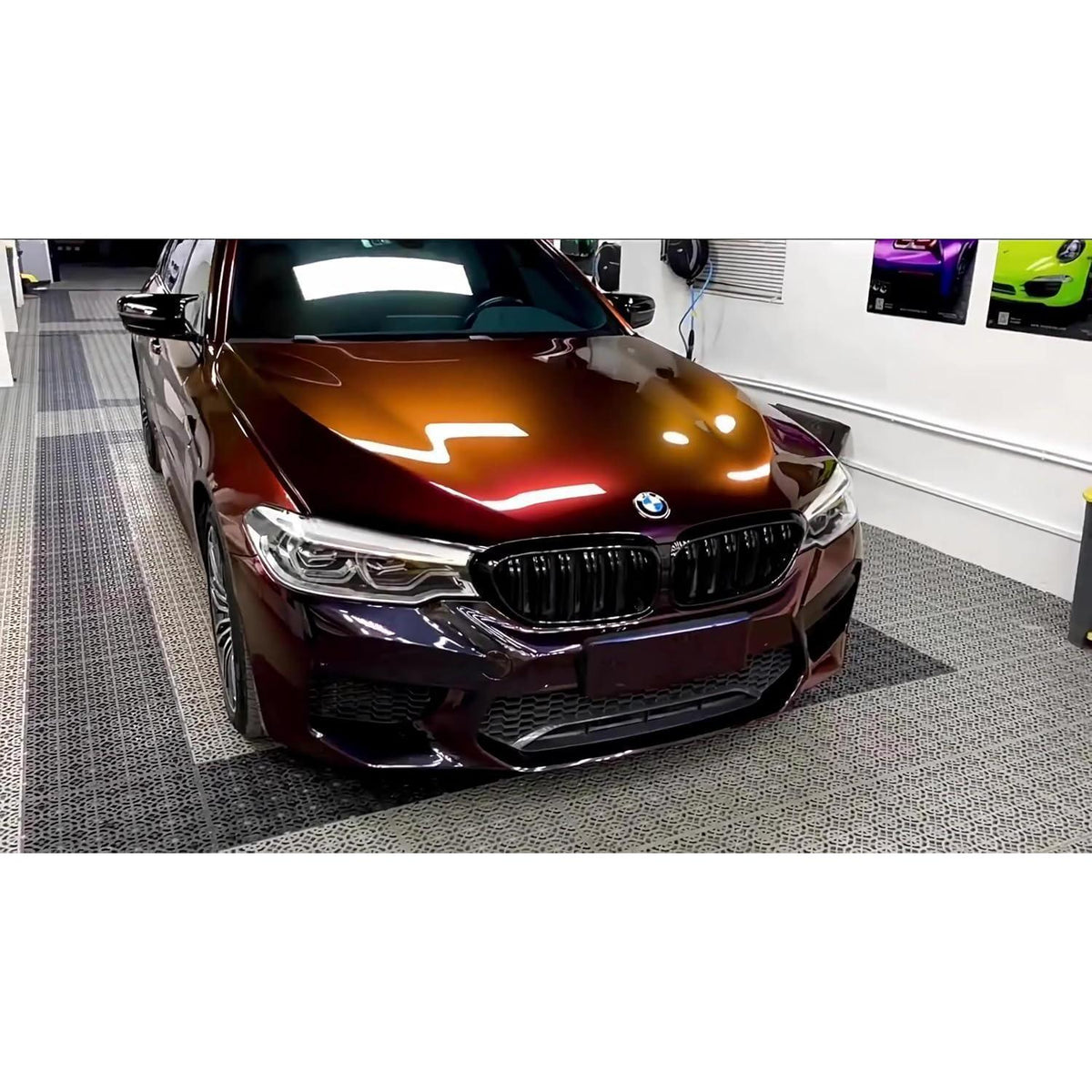 Hochglanz Rot Vinylfolie – Auto Wrap 5cm x 900cm