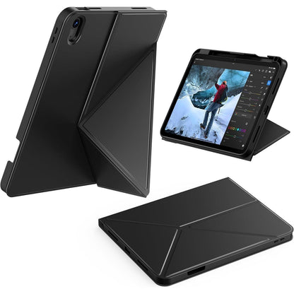 iPad Hülle mit Stifthalter, magnetisch, Schwarz