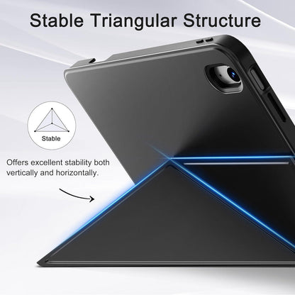 iPad Hülle mit Stifthalter, magnetisch, Schwarz