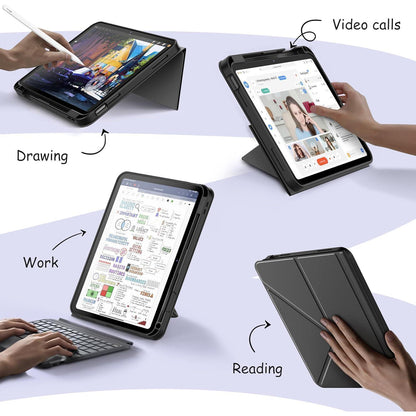 iPad Hülle mit Stifthalter, magnetisch, Schwarz