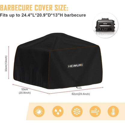 Grill Abdeckhaube 62x53x33cm – Wasserdicht & Windfest