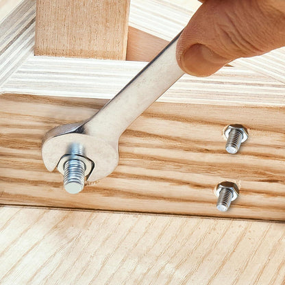 Sechskantschrauben Set Edelstahl A2 M5 M6 M8 mit Muttern & Scheiben