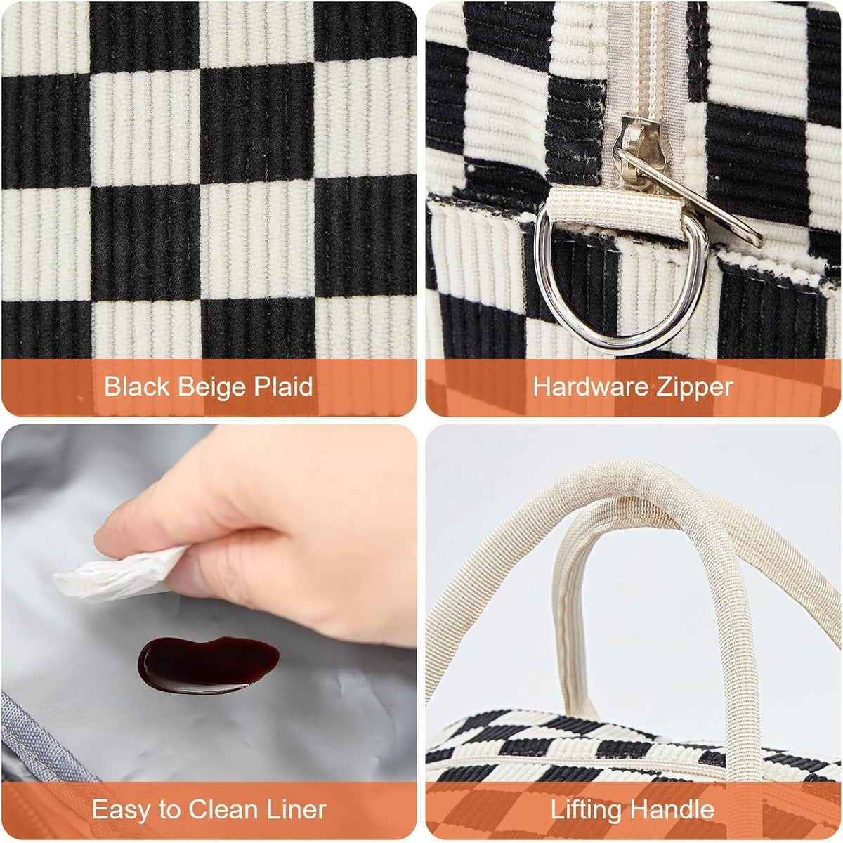 Isolierte Kühltasche 12L – Cord Lunchbox für Arbeit, Picknick & Reisen