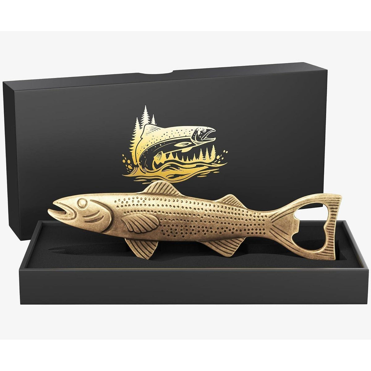Vintage Flaschenöffner Fisch – Geschenk für Angler & Bierliebhaber