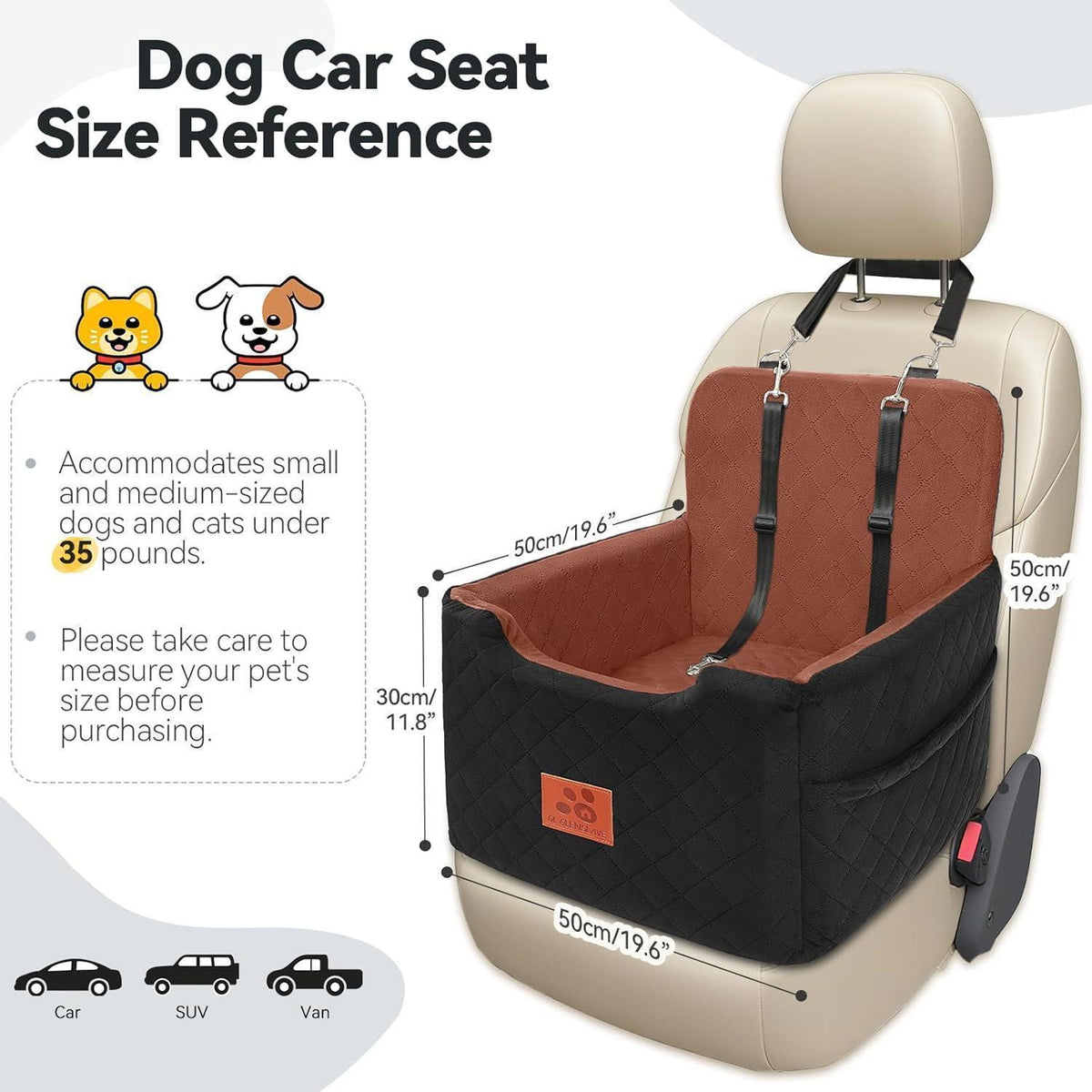 Hunde Autositz – Komfortabel & Sicher für Kleine Hunde