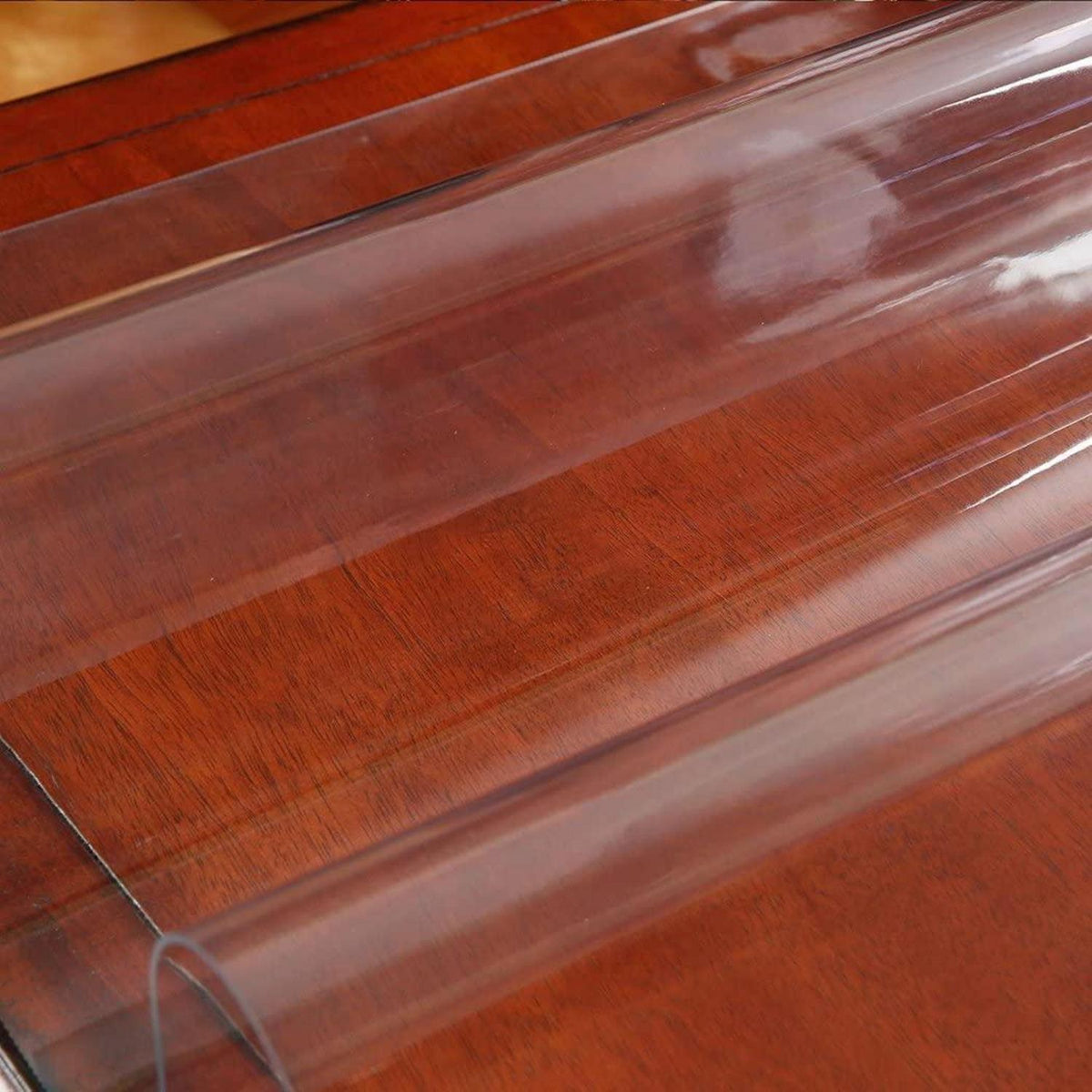 Transparente PVC Tischdecke 2mm - Wasserdicht & Robust 90x200cm