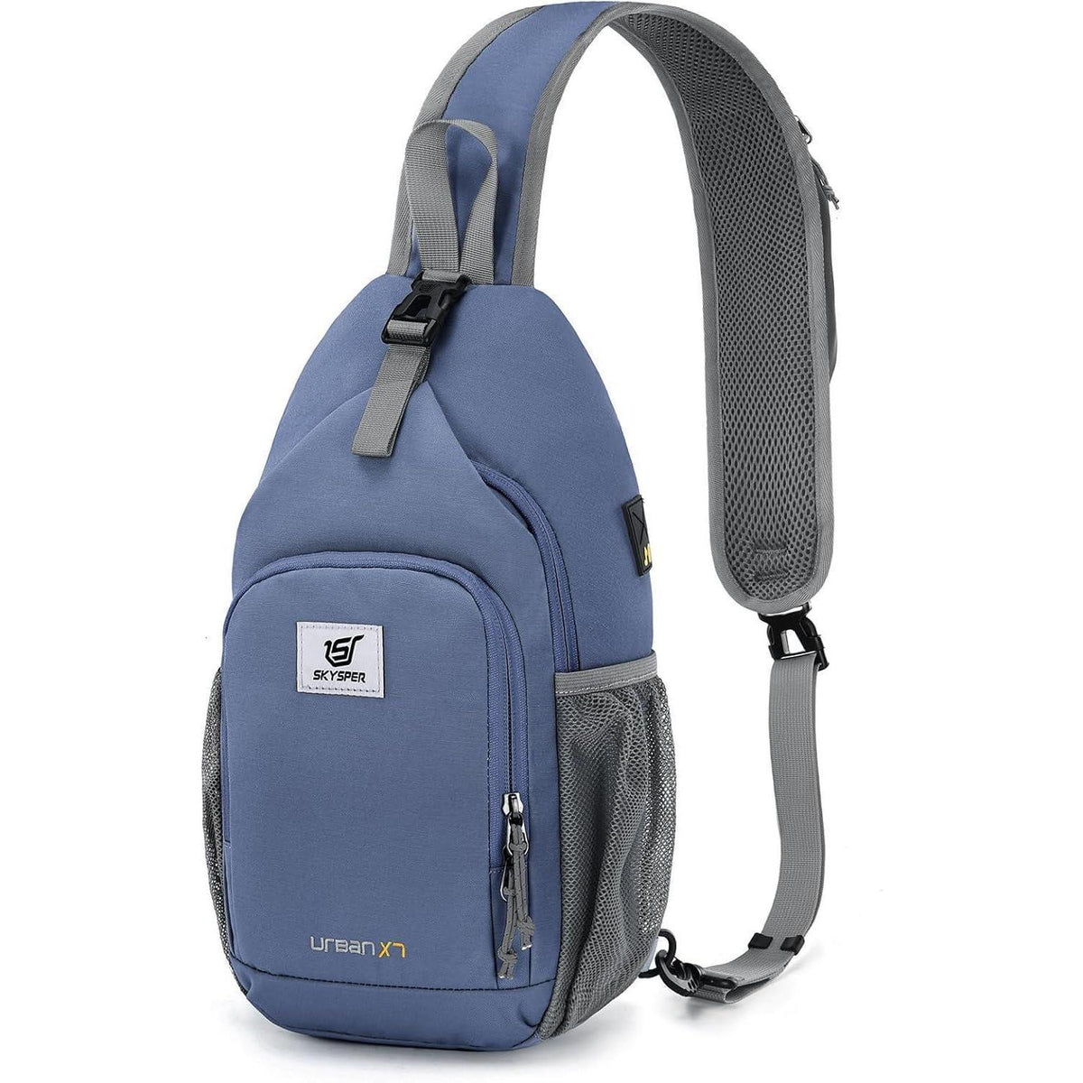 Brusttasche Herren Damen Klein Hellblau Verstellbar Wasserfest