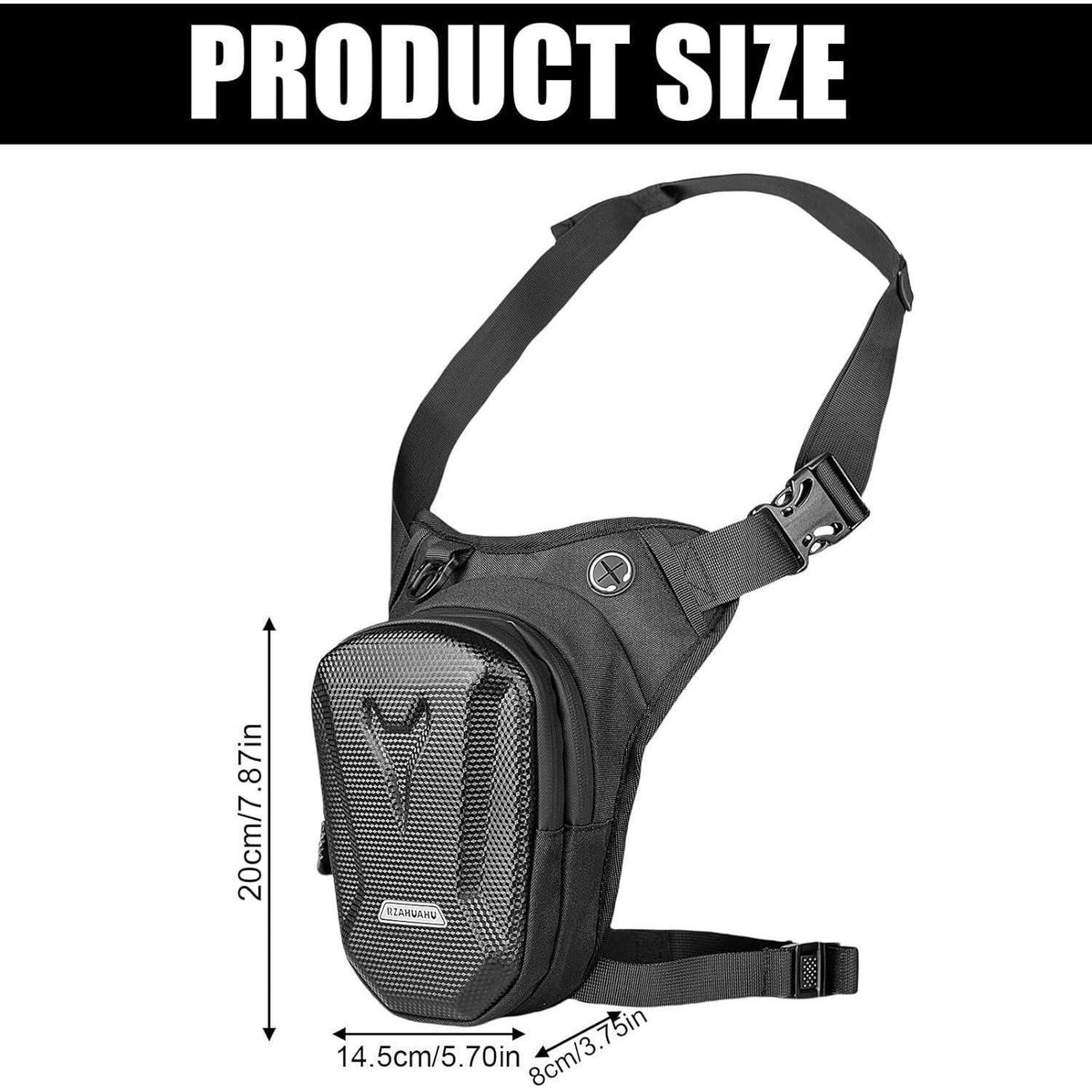 Motorrad Beintasche Wasserdicht – Sport Gürteltasche für Herren & Damen