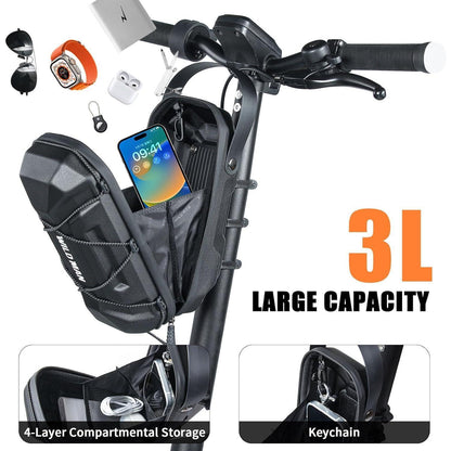Scooter Tasche mit Hartschale, 3L, wasserdicht, Lenkertasche