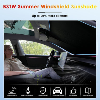 VW T-Roc Sonnenschutz – Windschutzscheibenabdeckung für 2017-2025