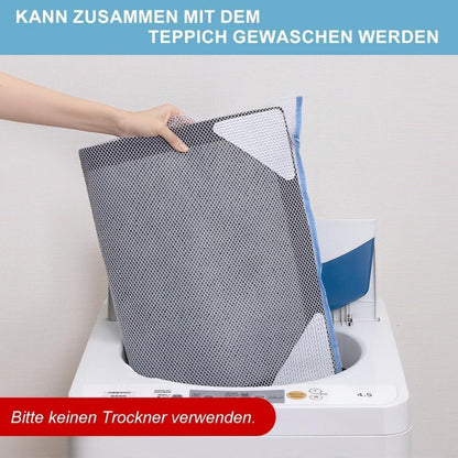 Antirutsch Teppichunterlage Waschbar – 4er Set