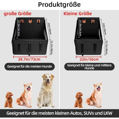 Hundesitz L – Sicherer Autositz für Großhunde bis 25kg