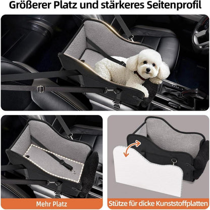 Auto-Hundesitz für Kleine Hunde & Katzen – Sicher & Komfortabel