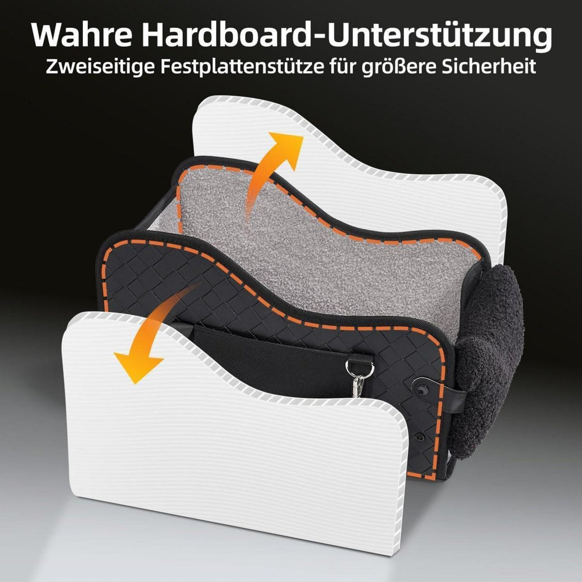 Hundesitz Auto Mittelkonsole – Wasserdicht & Mit Taschen