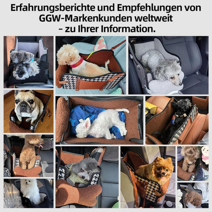 Hundesitz Auto Mittelkonsole – Wasserdicht & Mit Taschen