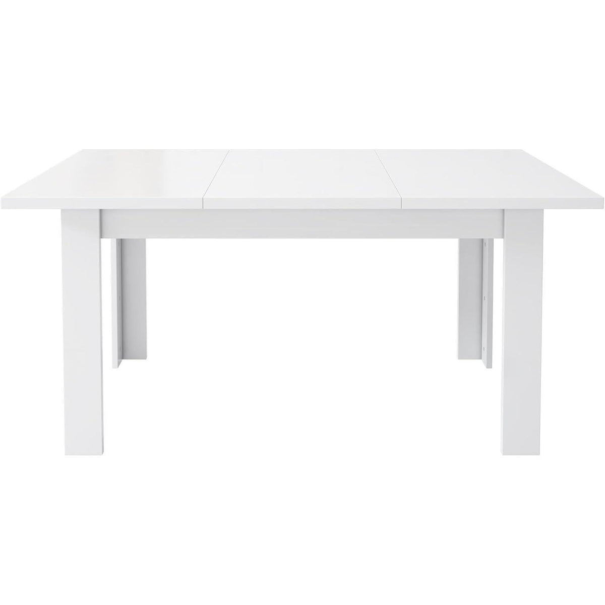Esstisch weiß 120x70cm mit Stauraum – Multifunktional & Platzsparend