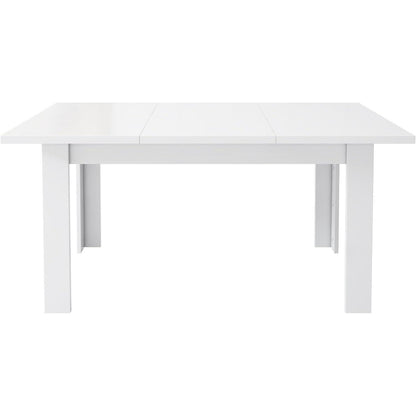 Esstisch weiß 120x70cm mit Stauraum – Multifunktional & Platzsparend