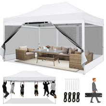 Faltpavillon 3x4,5m – Wasserdicht, Stabil & Mit Moskitonetz