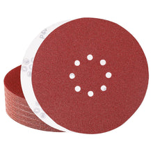 Schleifpapier 225mm Klett 8 Loch Körnung 40 (30 Stück)