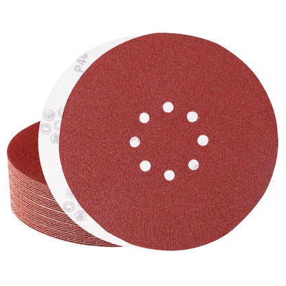 Schleifpapier 225mm Klett 8 Loch Körnung 40 (30 Stück)