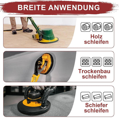 Schleifpapier 225mm Klett 8 Loch Körnung 40 (30 Stück)