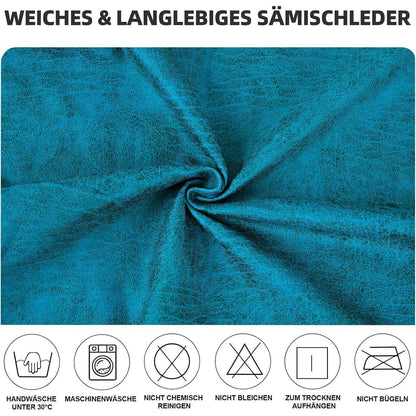 Stretch Stuhlhussen 6er Set – Pfauenblau | Elastisch & Abnehmbar