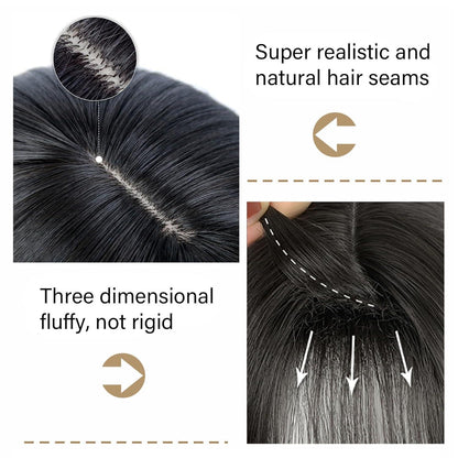 Schwarz Blonde Bob Perücke mit Pony – Kurzer Bob für Fasching & Halloween