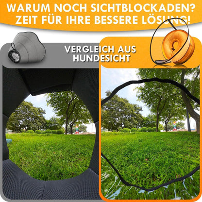 Aufblasbare Hundehalskrause 2in1 – Leckschutz & Komfort [Größe 5]