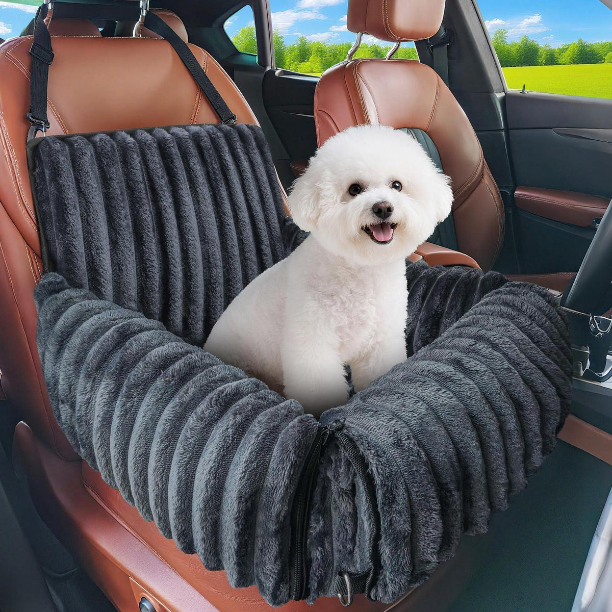 Hunde Autositz Memory Foam – Komfortabel & Sicher für kleine Hunde